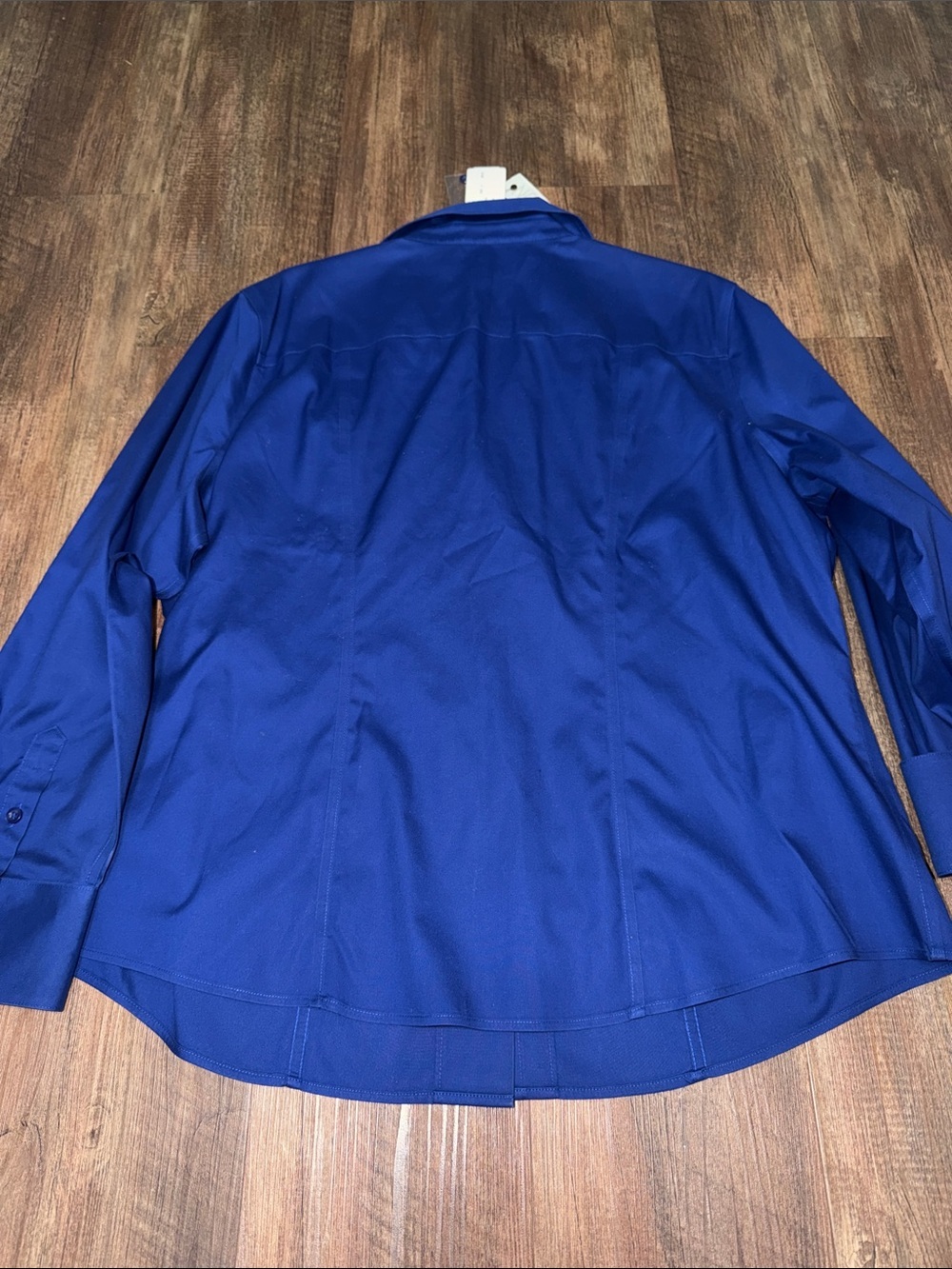 CHICO’S Lynette No Iron Shirt (3) & Microfiber Tank (2) Stratus Blue NWT - Picture 6 of 10
